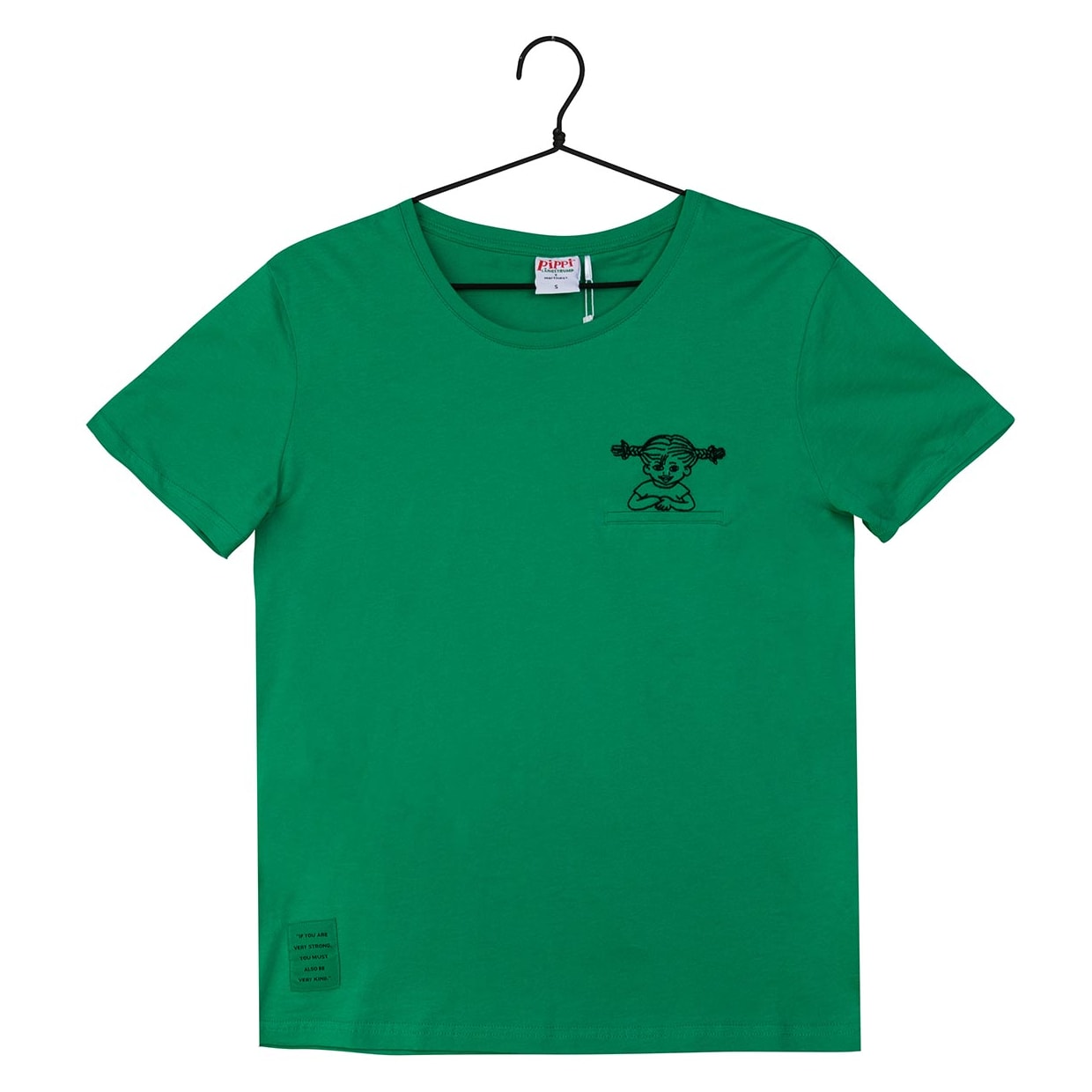Pippi Longstocking Taimi T Shirt Pippi green Martinex